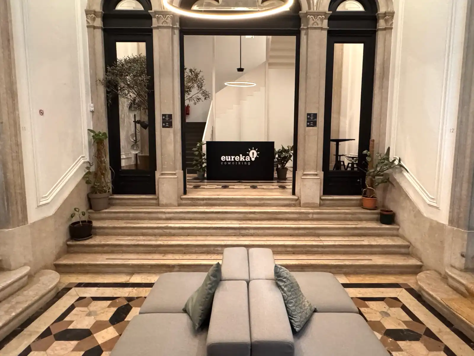 Receção da Eureka Coworking Lisboa